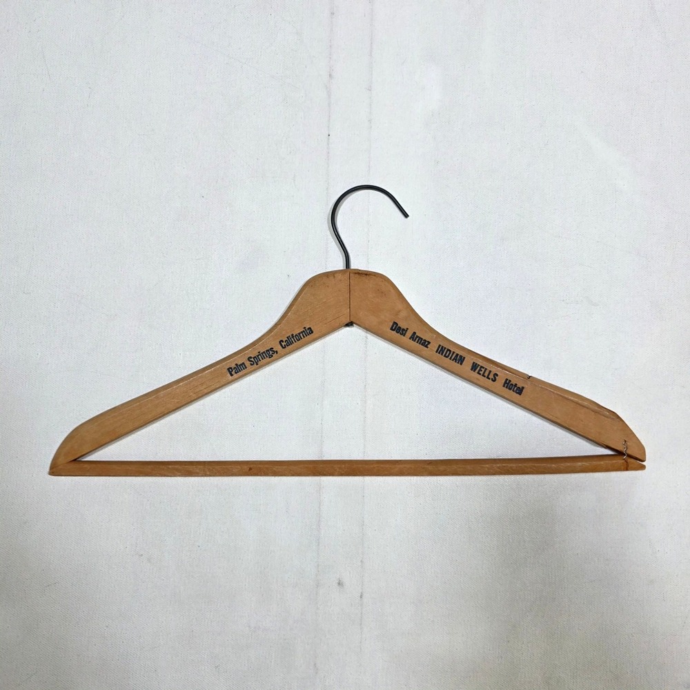 Desi Arnaz Indian Wells Hotel Hanger Brown Palm Springs Vintage Hollywood MCM